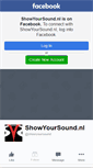 Mobile Screenshot of frontpage.showyoursound.nl